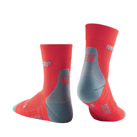 Мужские функциональные носки для спорта CEP красные