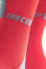 Мужские функциональные носки для спорта CEP красные - 3