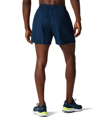 Asics Core 5" Short шорты для бега мужские темно-синие
