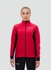 Женская тренировочная лыжная куртка Nordski Core pink-black - 1