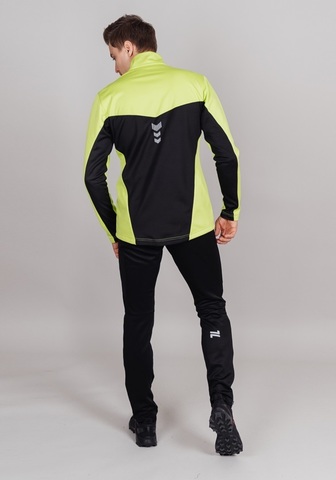 Nordski Base Active утепленный разминочный костюм мужской lime