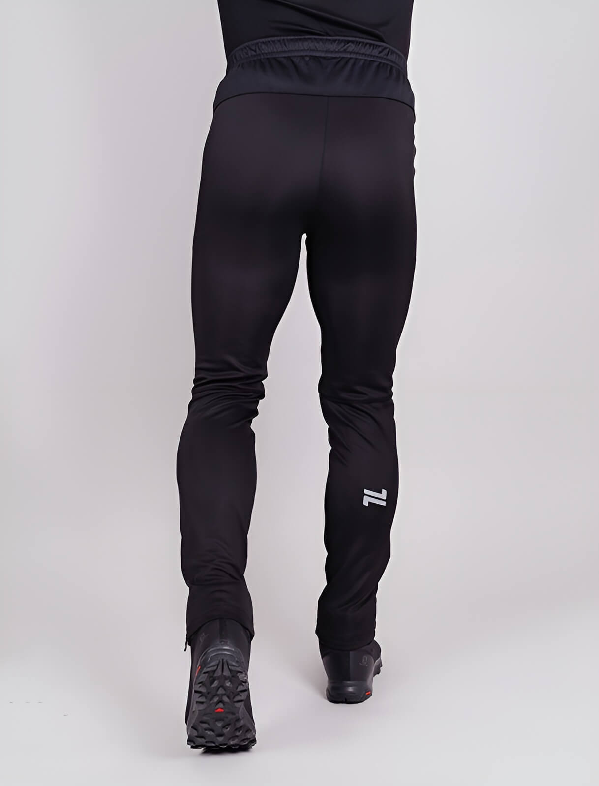 Мужской утепленный разминочный костюм Nordski Base lime-black - 11