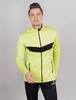 Мужской утепленный разминочный костюм Nordski Base lime-black - 5