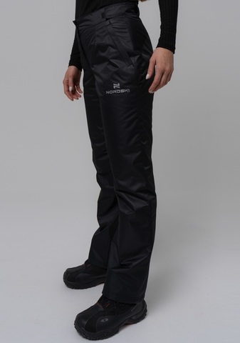 Nordski Light утепленные ветрозащитные брюки женские черные