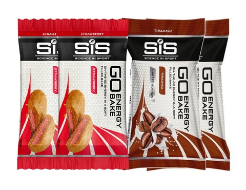 Набор энергетического печенья SIS Go Energy Bake 50 г тирамису-клубника