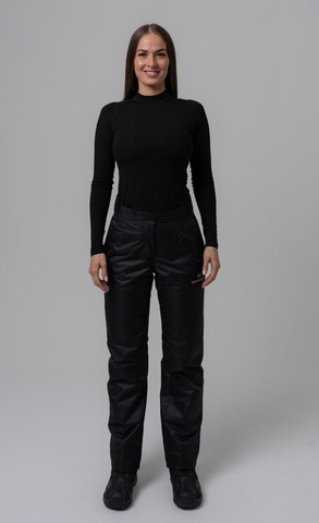 Nordski Light утепленные ветрозащитные брюки женские черные