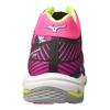 Mizuno Wave Lightning Z4 Mid женские волейбольные кроссовки розовые - 3