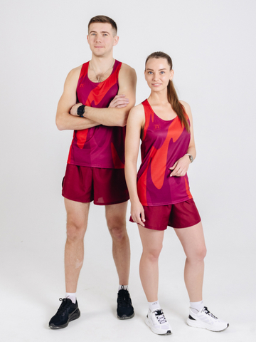 Комплект для тренировок Noname Free Running Waft 25 UX унисекс red