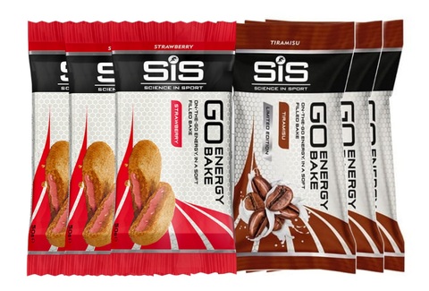 Набор энергетического печенья SIS Go Energy Bake 50 г тирамису-клубника