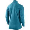 Футболка Nike Element 1/2 Zip LS /Рубашка беговая голубая - 2