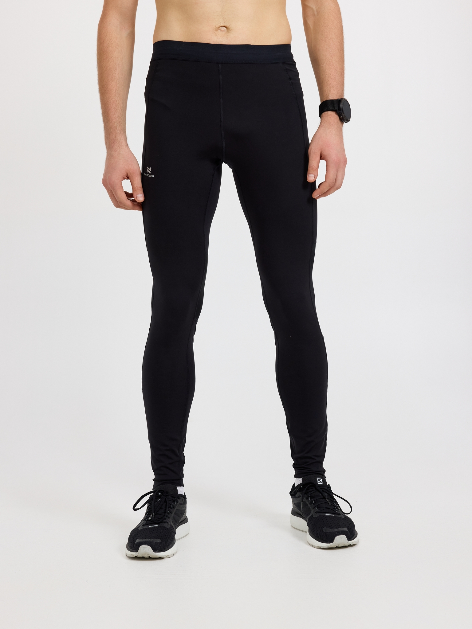 Мужские тренировочные лосины Nordski Pro 2.0 black