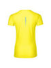 Беговая футболка женская Asics Ss желтая - 2