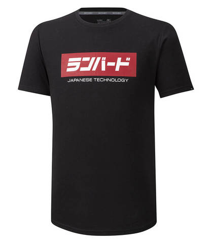 Mizuno Runbird Tee беговая футболка мужская черная