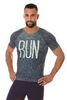 Мужская спортивная футболка Brubeck Running Air зеленая - 1