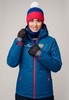 Nordski Patriot Premium утепленный лыжный костюм женский blue-black - 2