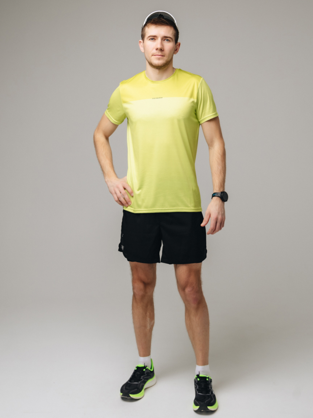 Спортивная беговая футболка Noname Waft T-Shirt 24 Ux lime - 6