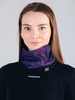 Гибридный флисовый бафф Noname Fleece Neckwarmer dark purple - 1