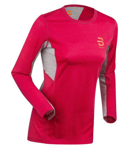 Bjorn Daehlie Trainingwool термобелье рубашка женское розовое