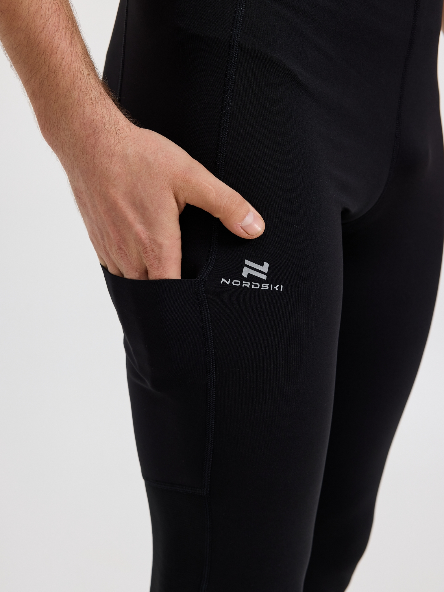 Мужские тренировочные лосины Nordski Pro 2.0 black - 5