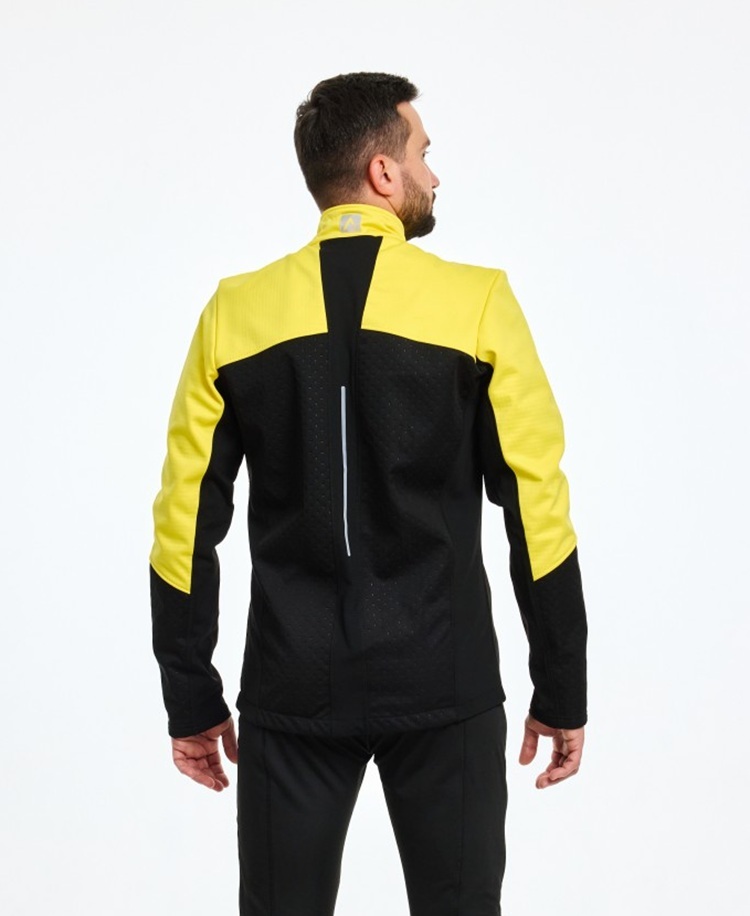 Детская лыжная куртка Arswear Softshell Rase Kids желтая - 4
