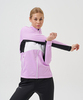 Женская тренировочная лыжная куртка Nordski Advance white-orchid-black - 3