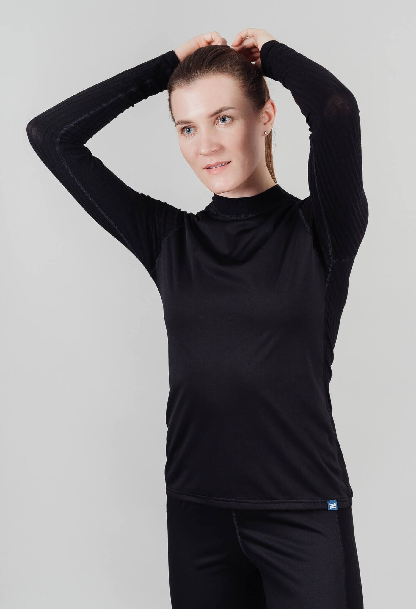 Nordski Active Pro WS женский ветрозащитный комплект термобелья - 4
