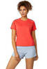 Asics Icon Ss Top футболка для бега женская красная - 1
