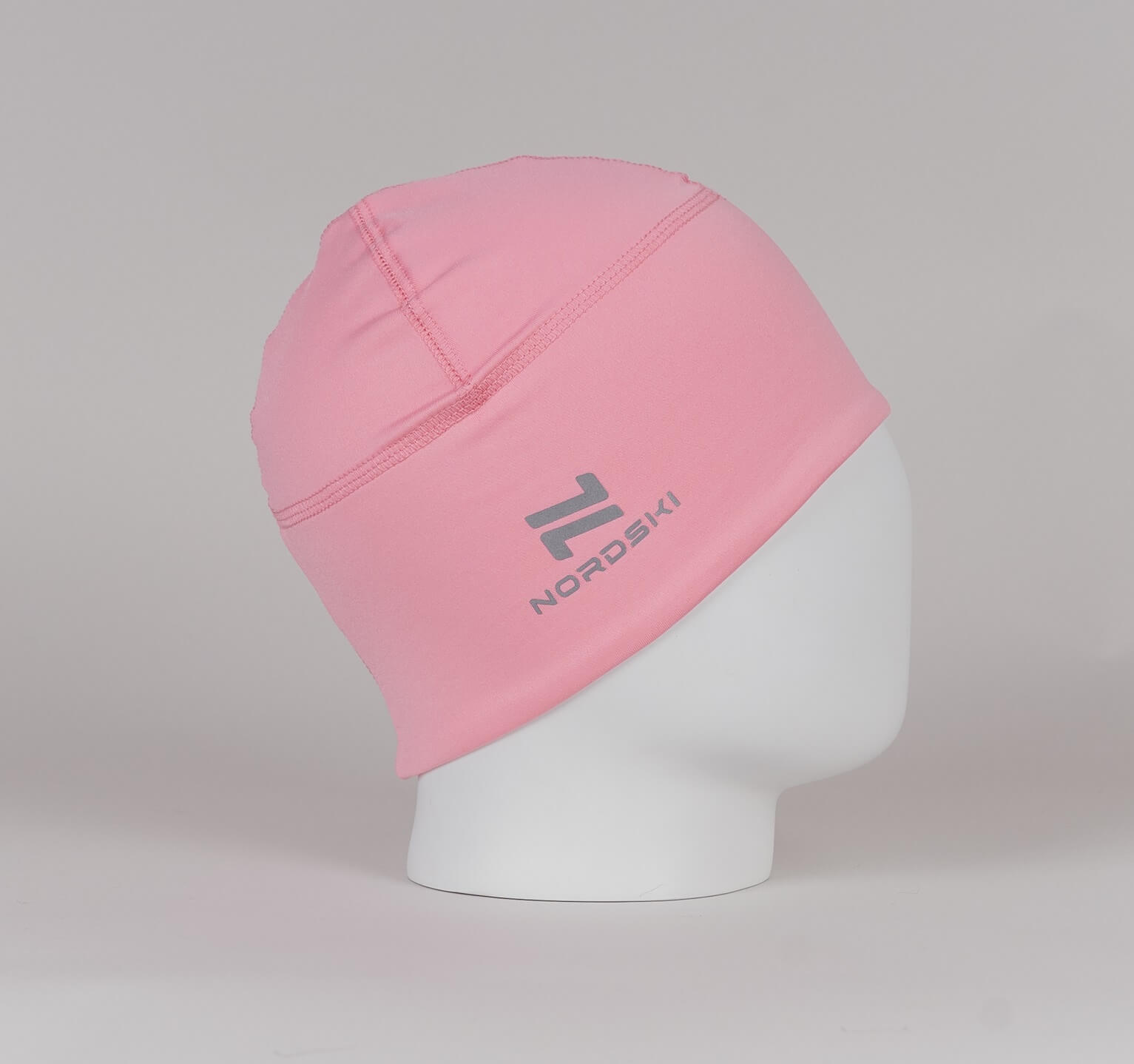Детская тренировочная шапка Nordski Jr Warm candy pink - 3