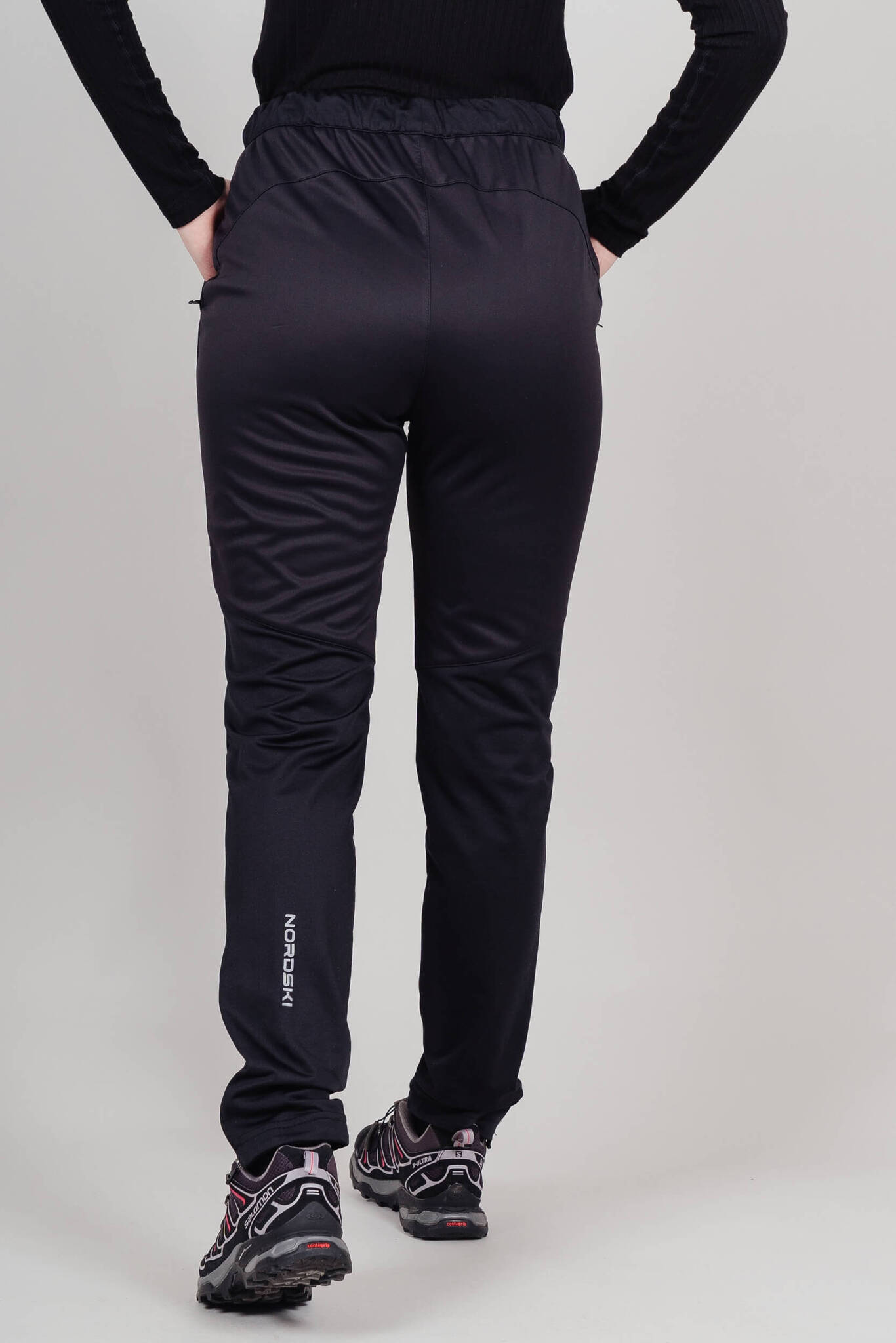 Женские лыжные брюки Nordski Hybrid Warm black - 4