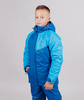 Детский теплый зимний костюм Nordski Kids Premium синий - 3