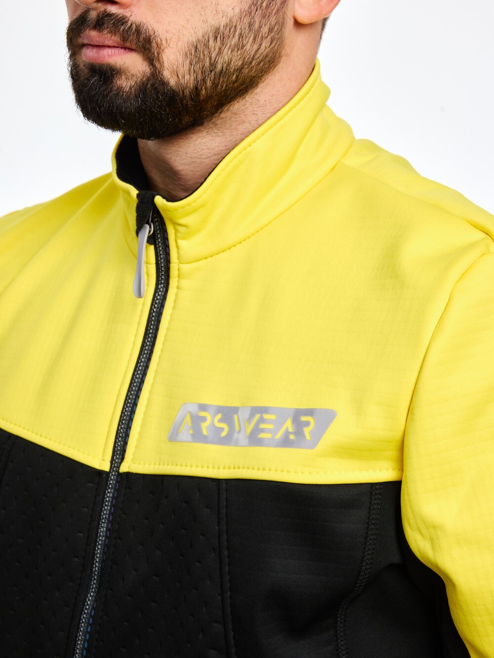 Детская лыжная куртка Arswear Softshell Rase Kids желтая - 5