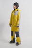 Cool Zone OVER комбинезон женский сноубордический желтый-серый - 2