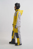 Cool Zone OVER комбинезон женский сноубордический желтый-серый - 3