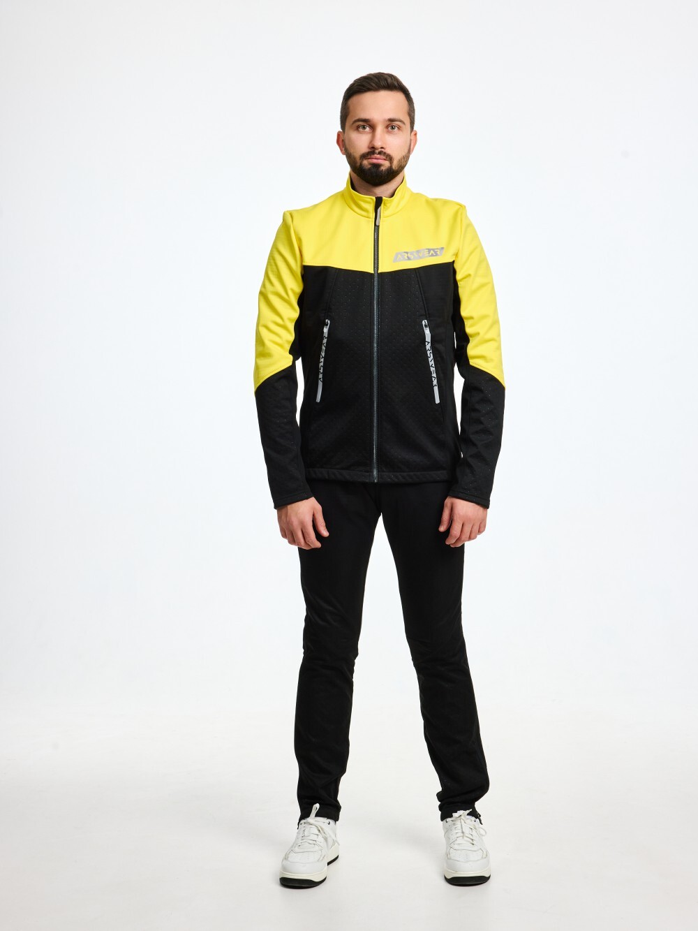 Детская лыжная куртка Arswear Softshell Rase Kids желтая - 7