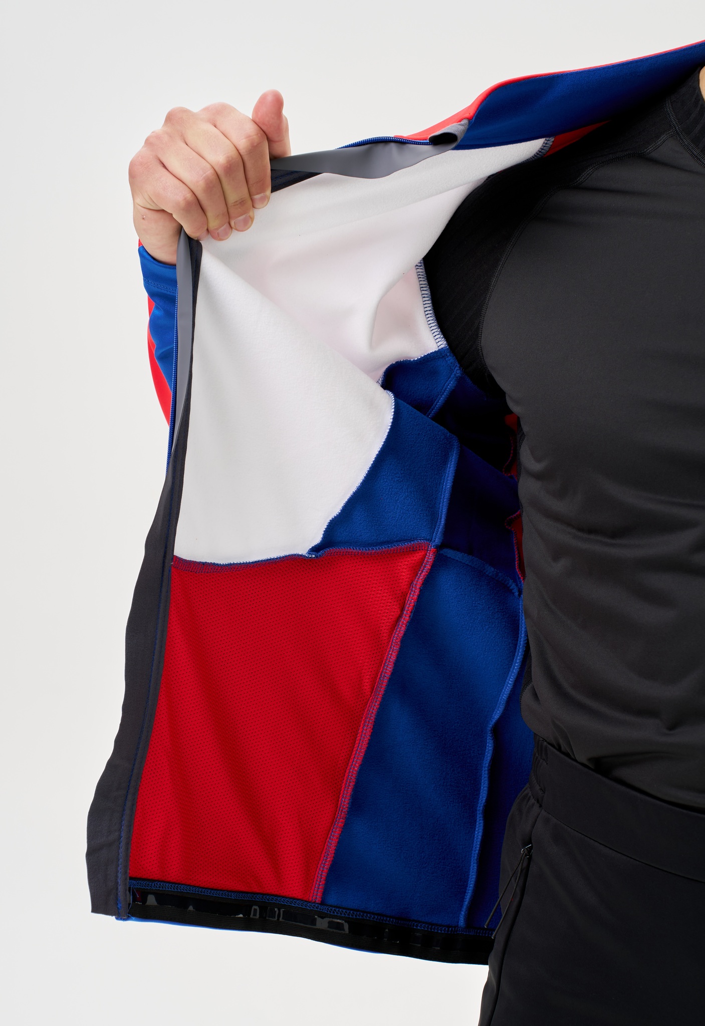 Мужская тренировочная лыжная куртка Nordski Advance patriot - 6