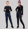 Детские разминочные лыжные брюки Nordski Jr Premium blueberry - 1