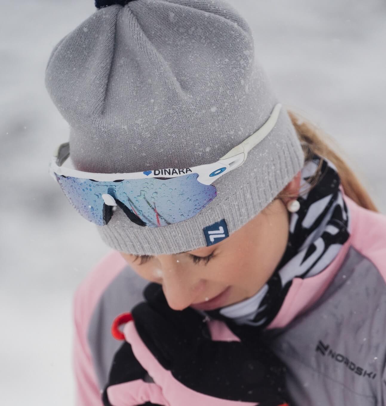 Лыжная шапка Nordski Sport illusion blue - 7