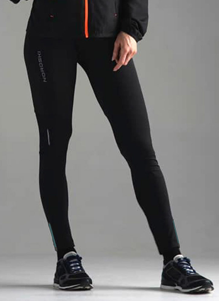 Nordski Premium тайтсы для бега женские black-breeze