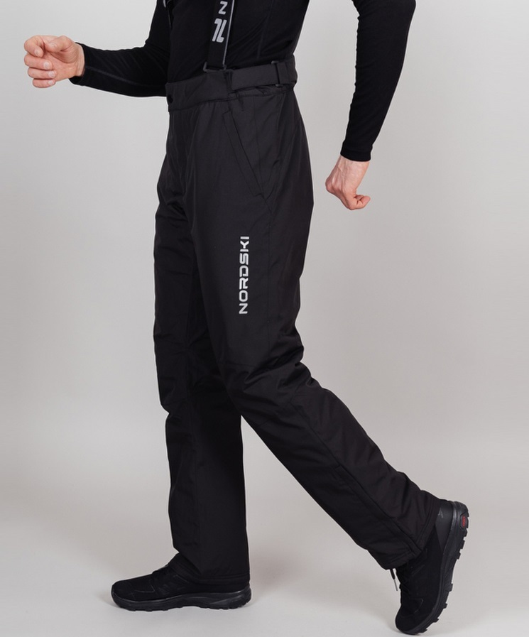 Мужские лыжные теплые брюки Nordski Mount NSM203100 Интернет-магазинFive-sport.ru купить с доставкой по Москве и РФ