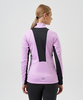 Женская тренировочная лыжная куртка Nordski Advance white-orchid-black - 4