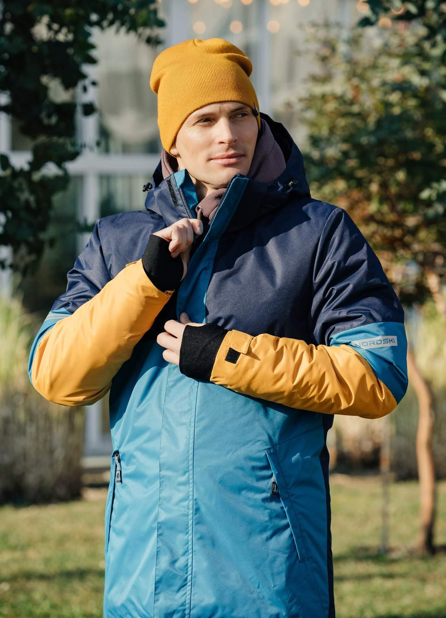 Утепленная куртка мужская Nordski Casual navy-blue - 2