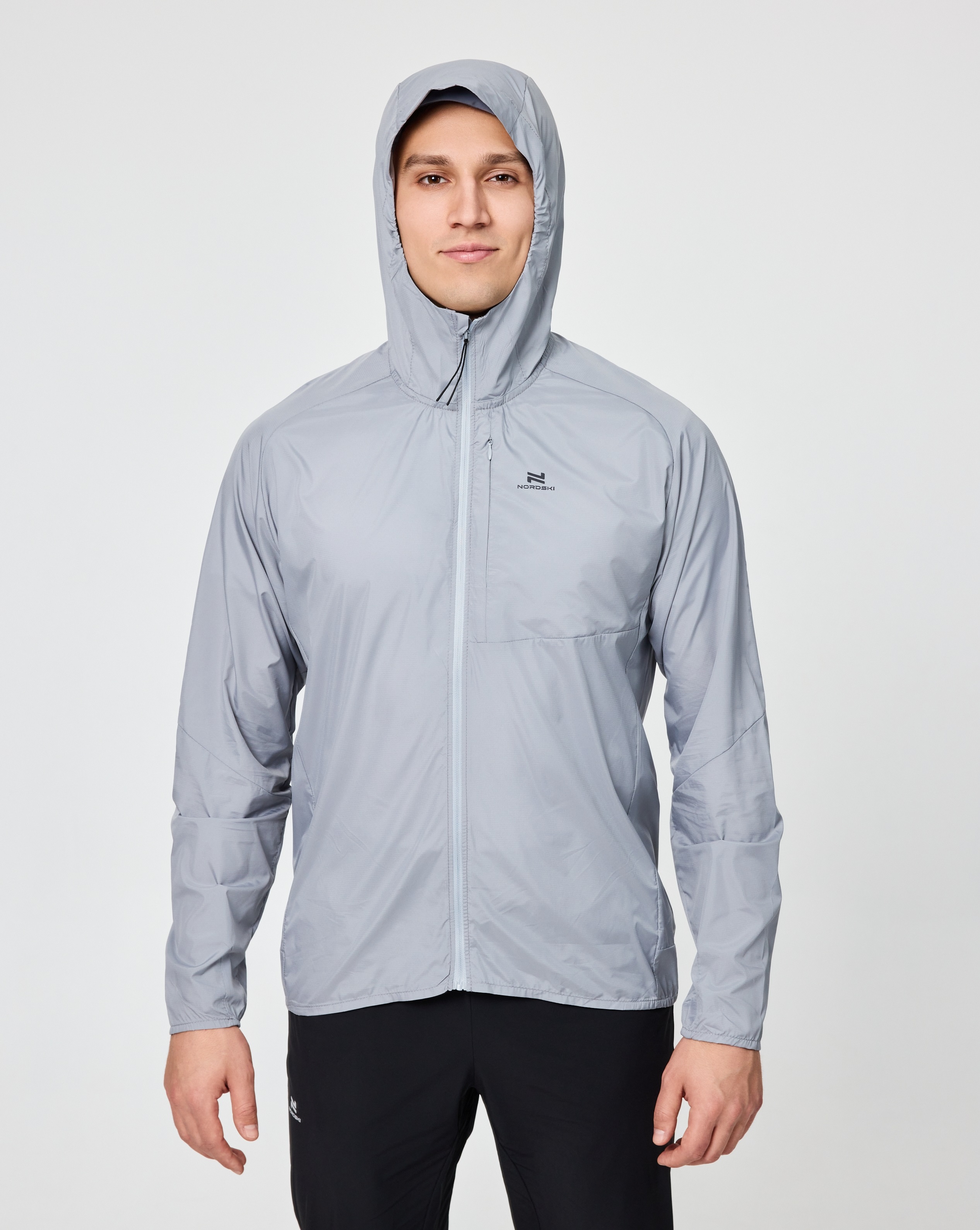 Мужской костюм для бега Nordski Easy Run Road grey-black - 6