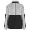 Женская теплая кофта с капюшоном Noname Fleece Jacket WOS 24 серая - 1