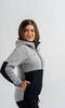 Женская теплая кофта с капюшоном Noname Fleece Jacket WOS 24 серая - 3