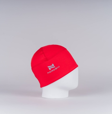 Тренировочная шапка Nordski Warm красная