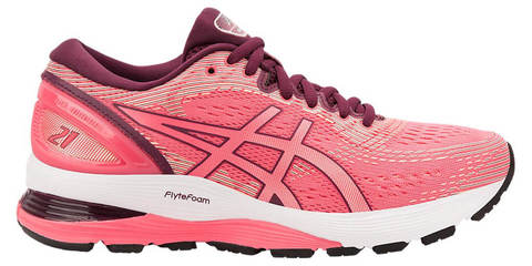 Asics Gel Nimbus 21 кроссовки для бега женские розовые