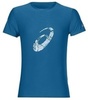 ASICS GRAPHIC SS TOP мужская футболка для бега синяя - 1