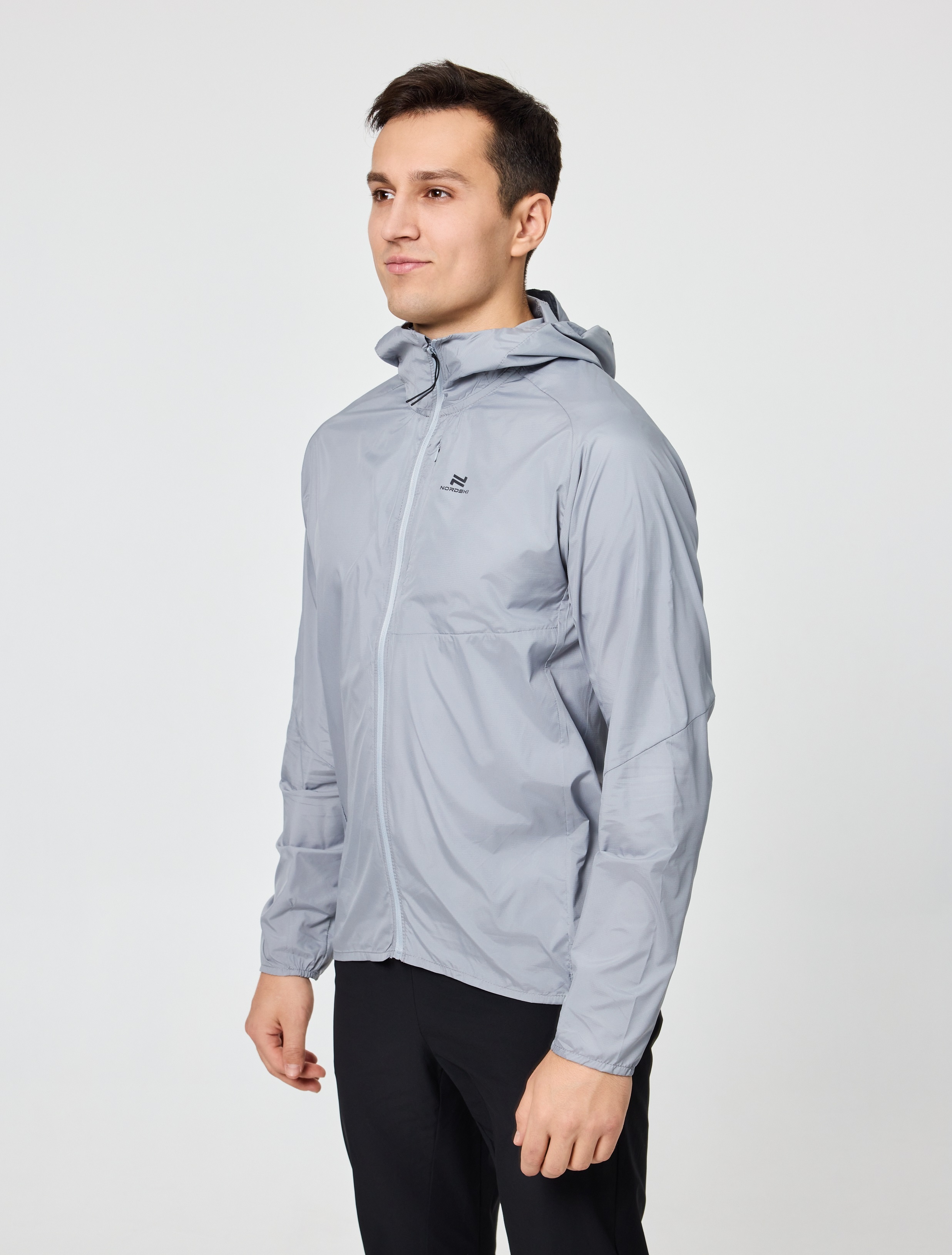 Мужской костюм для бега Nordski Easy Run Road grey-black - 3