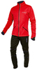 Nordski Premium мужской разминочный лыжный костюм красный - 5
