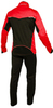 Nordski Premium мужской разминочный лыжный костюм красный - 2